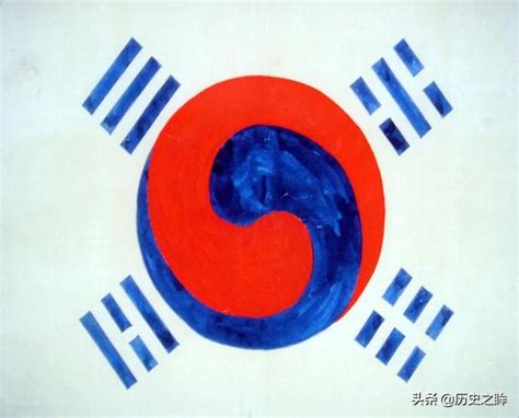 韓國國旗卦象 碗有裂痕
